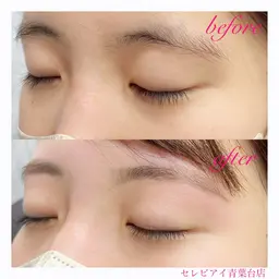 アイブロウスタイリング+WAX脱毛☆メイク込🍓ご案内可能10時半​〜​、12時​〜​、13時半​〜​