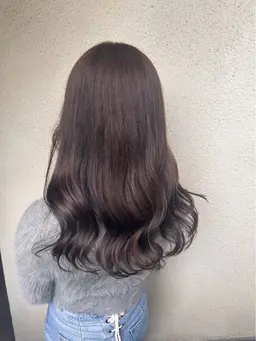 【👑人気no.1👑】艶感、透け感カスタムケアカラー➕潤いトリートメント「迷っている方はこちらから💁‍♀️｣