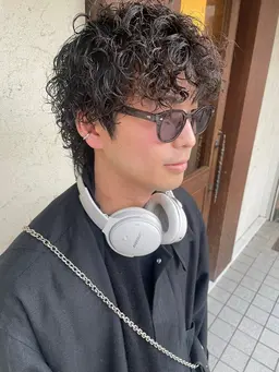 メンズスタイル限定✨カット＋デザインパーマ（ツイスパ、スパイラルなど）＋眉毛カット🤖