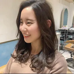 【💜コテ巻き風💜】低温デジタルパーマ+カット+最新モルティナトリートメント