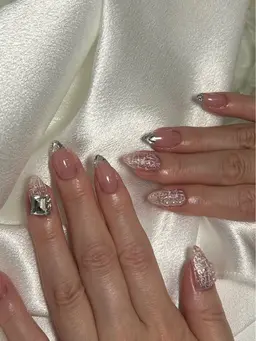 1番人気❣️menu半額🎗️持ち込みデザイン💠