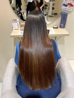 🫧酸性ストレート＋メンテナンスカット🫧