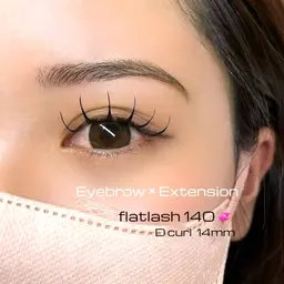 💎Setmenu💎マツエク 100本+ アイブロウスタイリング🫧