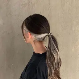 🎨デザインカラー🎨【ケアブリーチ➕ハイブリーチ】ブリーチ➕カラー➕2stトリートメント