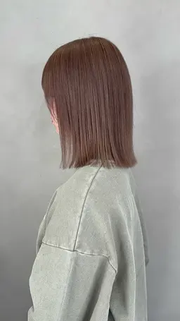 🤎ワンカラー➕カット🤎ボブorレイヤー