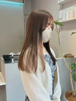 🫧髪質改善超音波トリートメント＋髪質改善イルミナカラー🫧