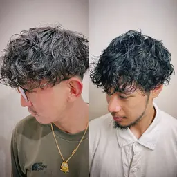 平日21時​〜​無料🧬【何でもパーマ+カット】