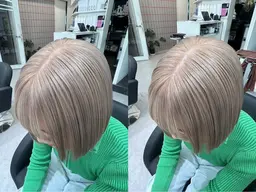 ブリーチ（リタッチ）+カラー✨️（クチコミ書いていただいたらトリートメント無料です!!）