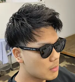 メンズカット+眉カット