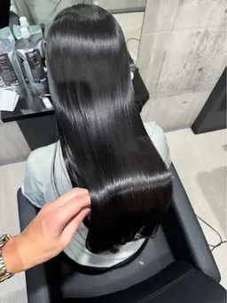 【1回で変わる】艶髪髪質改善ストレート