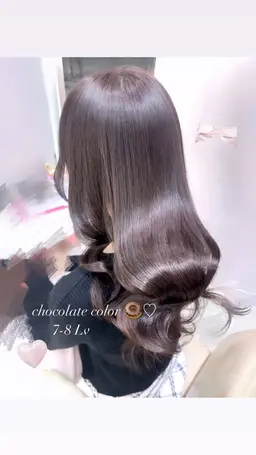 艶感カラー＋うるつやトリートメントセット🎶*.+ﾟ