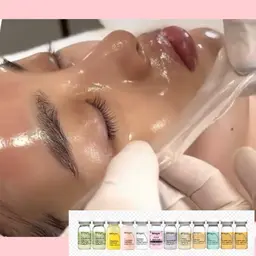 韓国艶肌【水光生美容液導入ソフトダーマ＋スキングロウマスク】フェイシャルメンズ＋500円