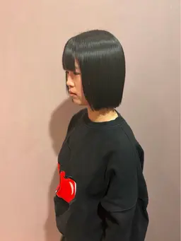 🌱ミニモ学割🌱【切りっぱなしボブカット🌙⟡.·】