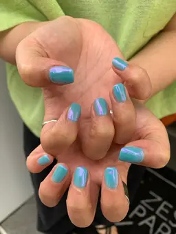 【シンプルかわいい💕】爪に優しいパラジェル🌈ワンカラーネイル