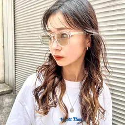 【ハイライトカラー】➕全体カラー➕カット➕[5STEPヒト幹細胞トリートメント]