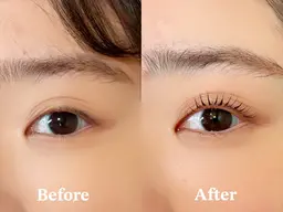 ⚠️10分前来店必須韓国マスカラパーマ🇰🇷ブラックティントまつげパーマ🖤🥀