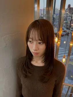 1月末まで💇🏻♀️レイヤーカットモデル➕カラーも🉑