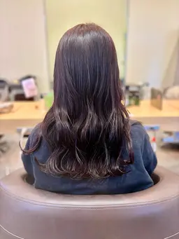 （1.2月新規様限定クーポン）💜透明感カラー＋集中トリートメント💜