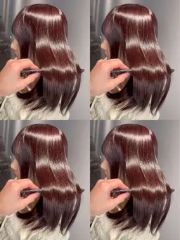 🏆人気No. 1🏆ブリーチなし透明感カラー🩷+バイカルテ3ステップトリートメント✨