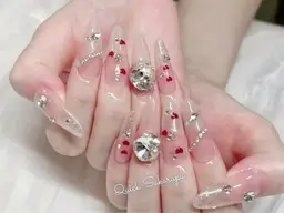 Jrネイリスト(オフなし) 人気No.1 ロングスカルププレミアムネイルチップ¥4980