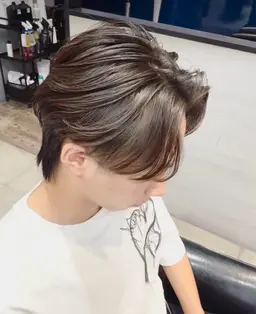 韓国系毛流れパーマ🌀