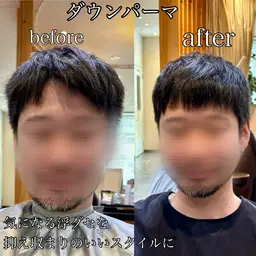 メンズカット+ダウンパーマ+トリートメント