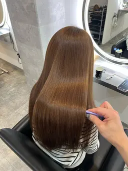 🌀梅雨前に対策🌀極艶 美髪酸性ストレート✨️