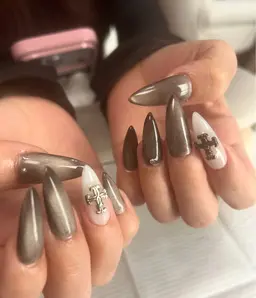 オフ込みチップ長さだし(デザインはシンプル定額メニューからお選び頂けます。色、パーツ変更不可)