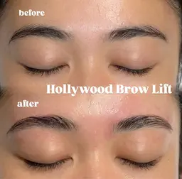 【ハリウッドブロウリフト💖】毛流れを整えて美眉に💫 WAX込み⚠️渋谷店と銀座/U店確認してから予約お願いします。