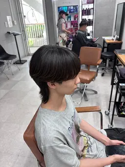 【✨️ウルフカットしたい方✨️】メンズウルフカット＋シャンプー