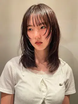 前髪カット+前髪縮毛矯正