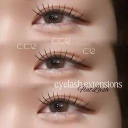 【２回目既存様メニュー🪽】LEDエクステ100本((フラットラッシュ※リペア・オフ別途料金頂いております