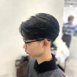 【平日初回限定】　メンズカット＋フェザーパーマ