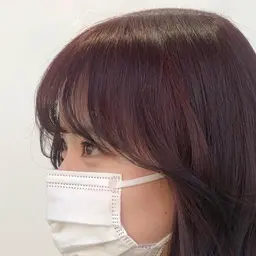 🧸お出かけ前におすすめ🧸前髪カット+コテ巻きスタイリング