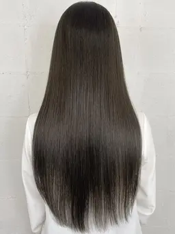 カット➕髪質改善ストレート