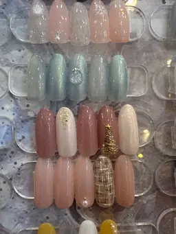 クリスマスネイル