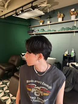 メンズカット＋ダウンパーマ🧑‍🦱