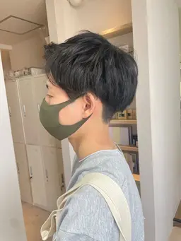 メンズカット+頭皮すっきりマッサージスパ