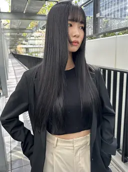 🌟縮毛矯正+カット✂️