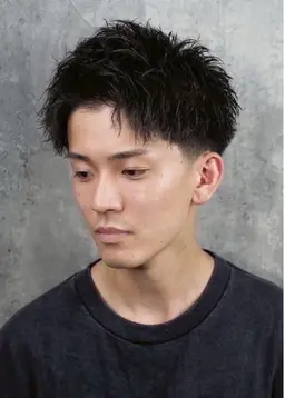 【21時～限定】カット+カラー(ツーブロックスタイル)