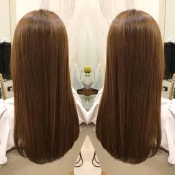 店長カット＋リタッチ透明感カラー（全体＋1100円）＋オージュアトリートメント