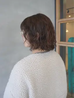 🩵 カット+ケアパーマ+トリートメント