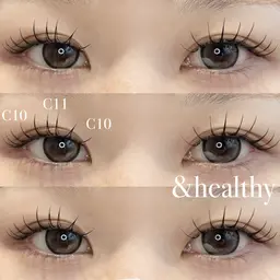 【次世代パリエク】アンドヘルシー　フラットラッシュ100本🎀韓国風束感仕上げ