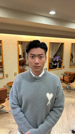 【男性限定メニューです】メンズパーマ+トリートメント