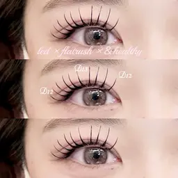 💗＆healthy💗フラットラッシュ～120本×パーマ《再来様オフ代＋¥550》