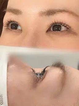 ＜韓国ラッシュリフト＞まつ毛パーマ（パリジェンヌ・マスカラパーマ変更追加￥0）