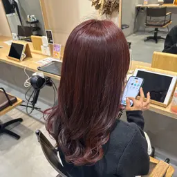 ワンカラー🚨リタッチ3cm以内⚠️黒染めやブリーチ,パーマ,縮毛矯正履歴ある方不可・ダブルカラー,ブリーチオンカラー❌