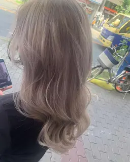 (韓国風)✨［人気No1］カット＋ケアブリーチ2回＋髪質改善カラー✨