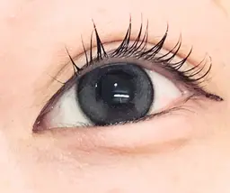 【 上まつげパーマ カールデザイン 】treatment＋束間仕上げ ✦