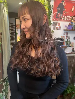 ワンカラー+クイックトリートメント　¥7700